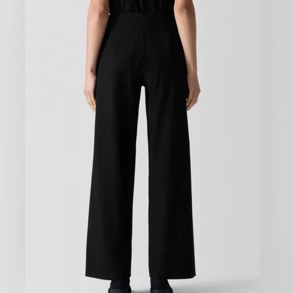 17. Eileen Fisher Wide leg Pants - Picture 3 of 15